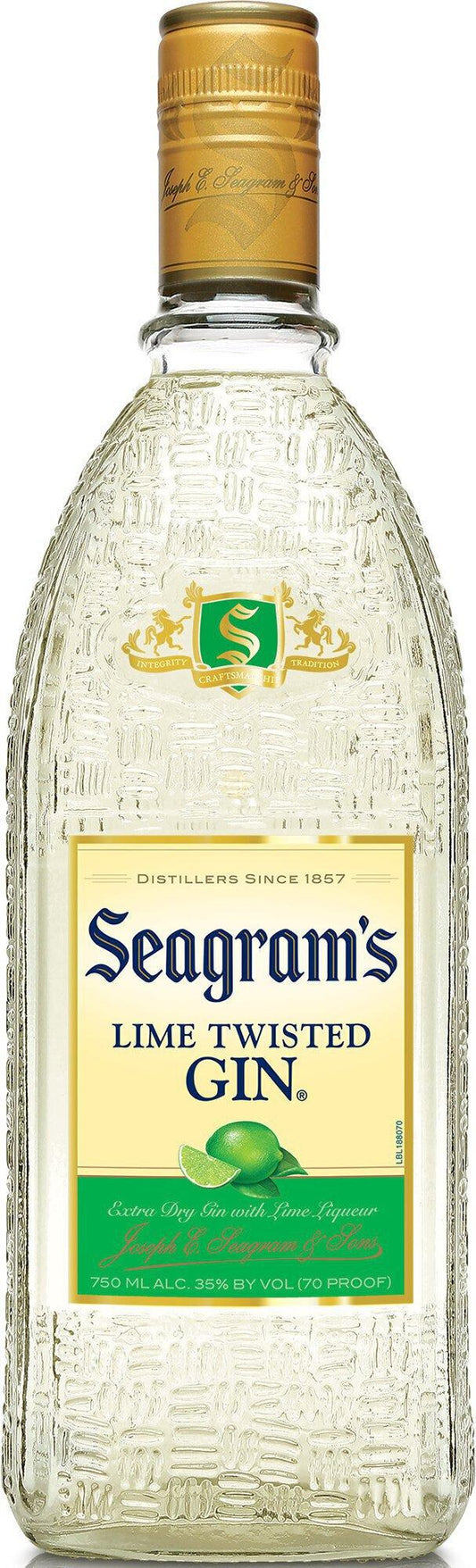 Seagram's Twisted Lime Flavored Gin 750mL