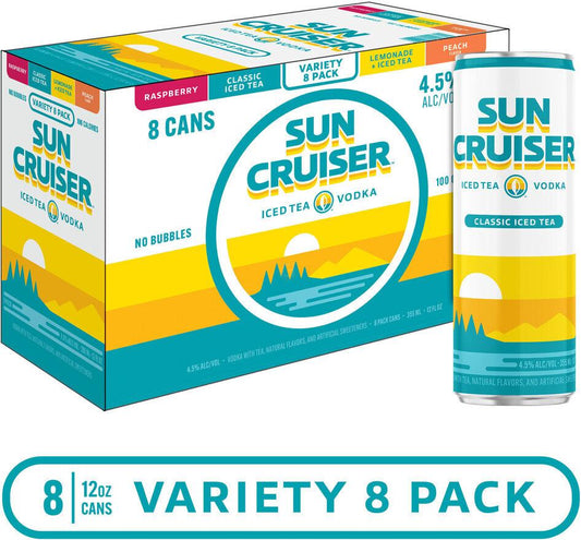 Sun Cruiser Iced Tea & Vodka Variety Pack