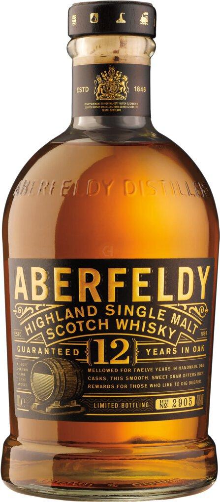 Aberfeldy 12 Year Old Single Malt Scotch Whisky 750mL