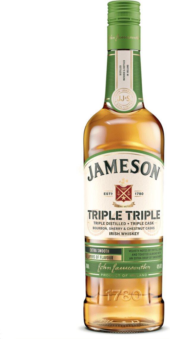 Jameson Triple Triple Irish Whiskey 750mL