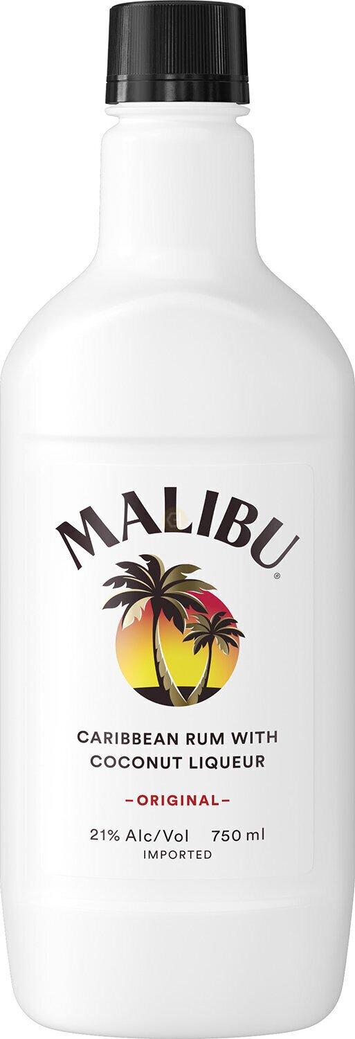 Malibu Coconut Rum 750mL Traveler