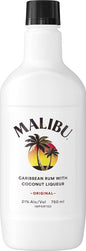 Malibu Coconut Rum 750mL Traveler