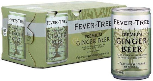 Fever Tree Ginger Beer cans 8PK