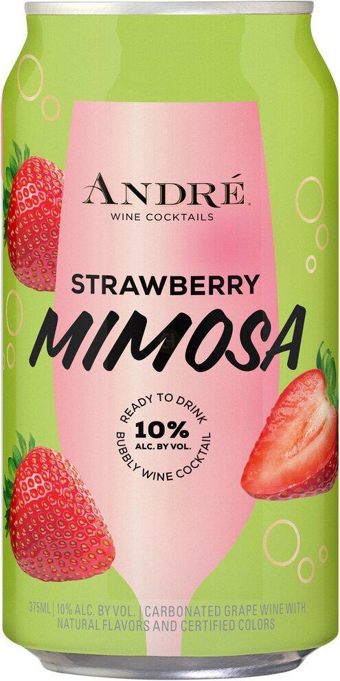 Andre Strawberry Mimosa Sparkling Wine Cocktail