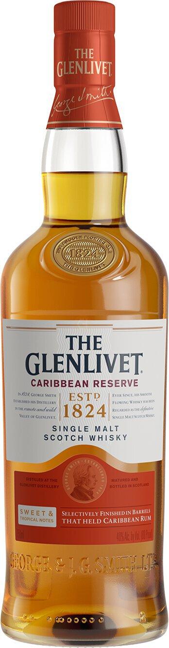 Glenlivet Caribbean Reserve Single Malt Scotch 750mL