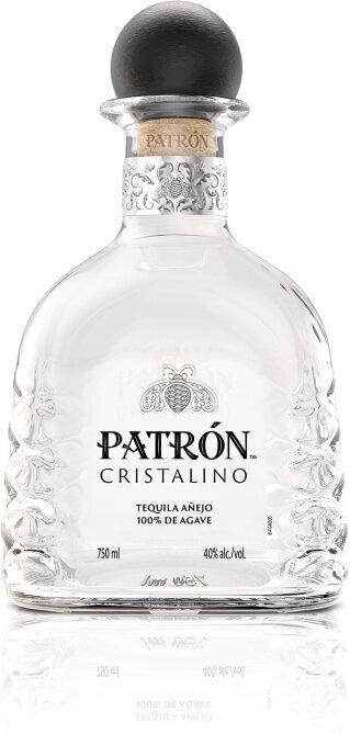 Patron Cristalino Anejo Tequila 750mL