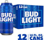 Bud Light Lager Beer 12PK 16Oz Can