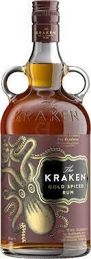 Kraken Gold Spiced Rum 750mL