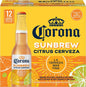 Corona Sunbrew Citrus Cerveza 12 pack bottle