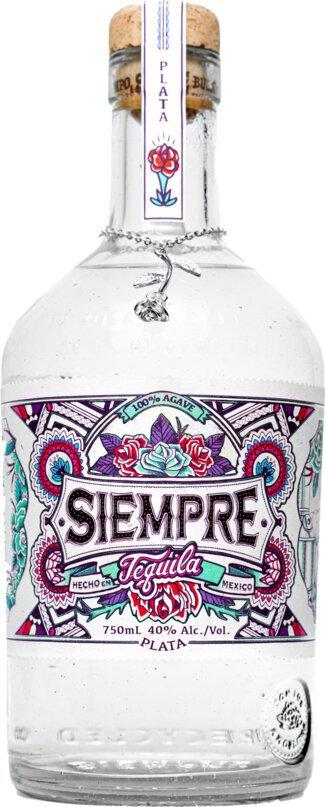 Siempre Tequila Plata 750mL