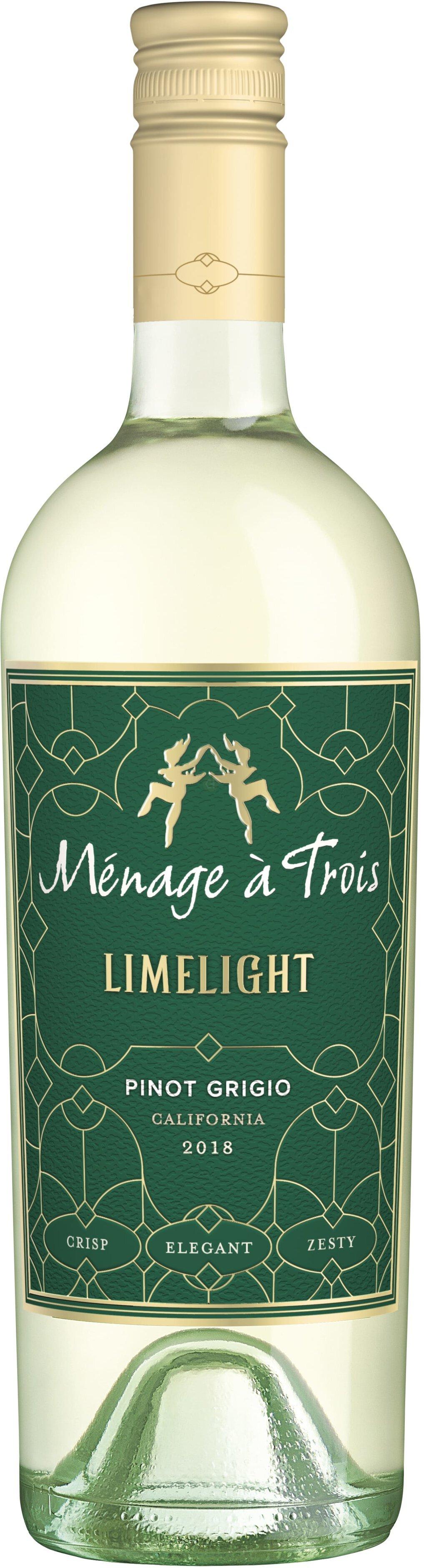 Menage A Trois Pinot Grigio Limelight