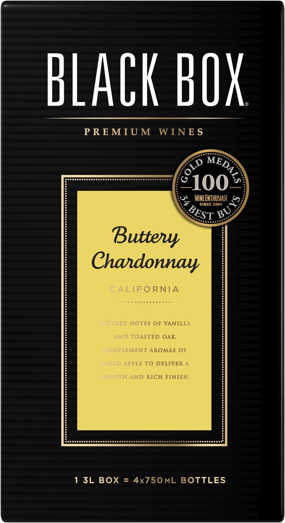 Black Box Buttery Chardonnay White Wine Box 3L