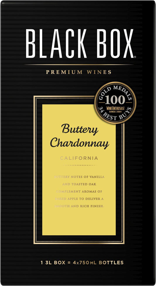 Black Box Buttery Chardonnay White Wine Box 3L