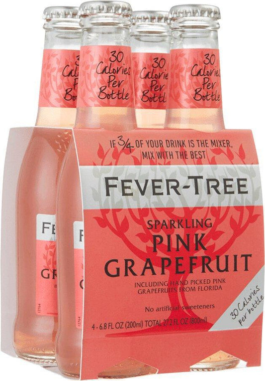 Fever Tree Pink Grapefruit Bottles 4PK