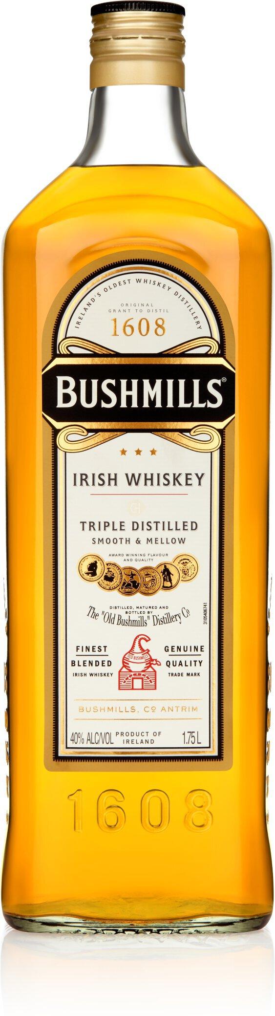 Bushmills Irish Whiskey 1.75L