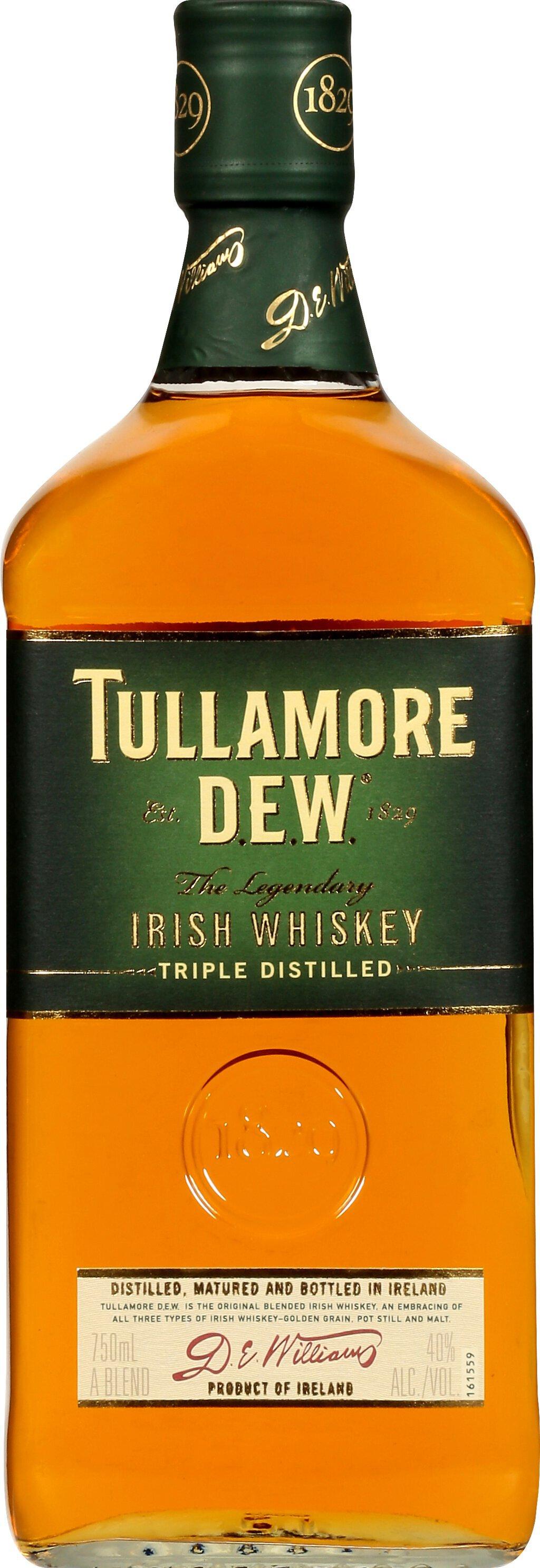 Tullamore D.E.W. Irish Whiskey 750mL
