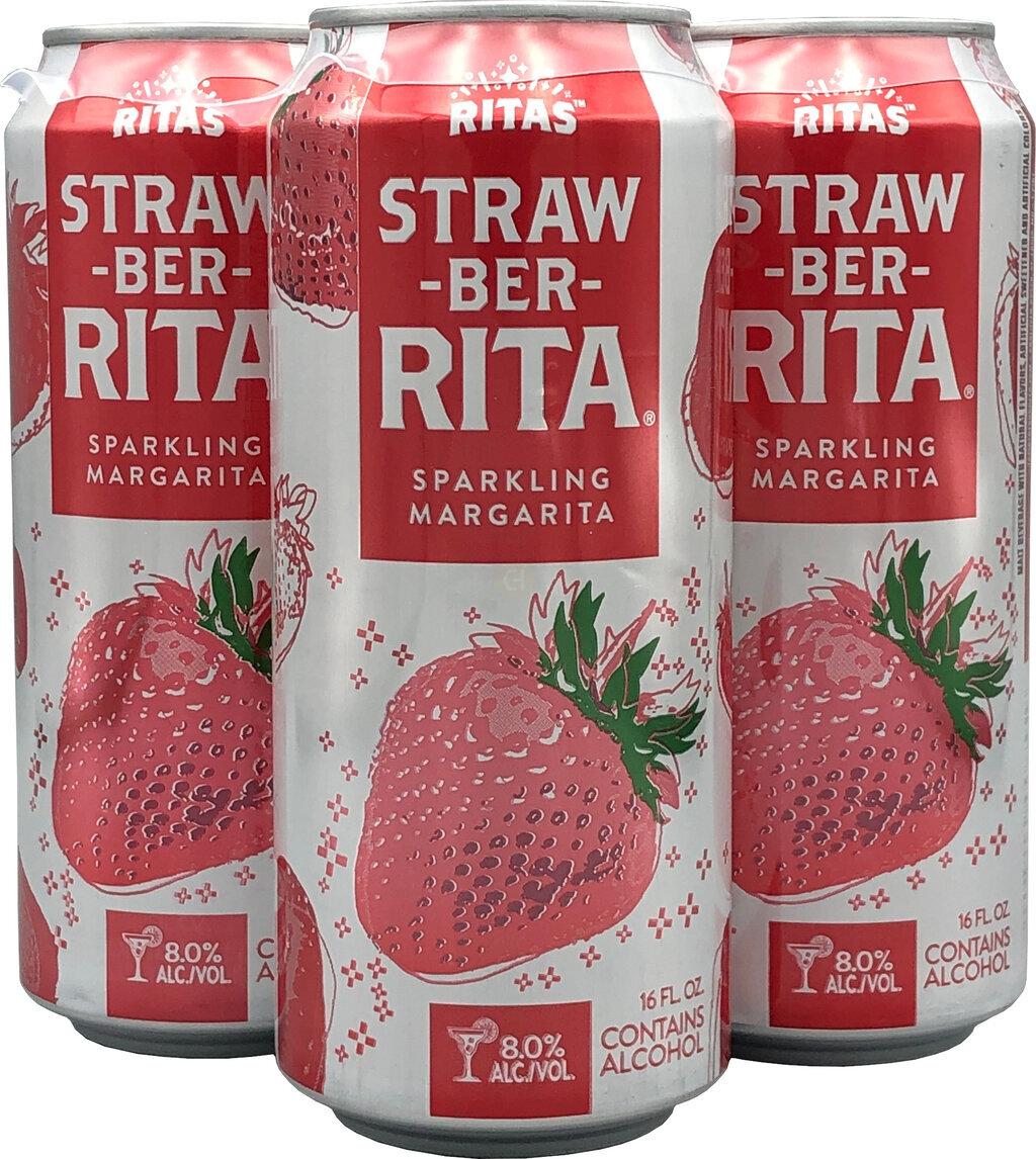 Bud Light Strawberry Rita 16oz Can 4PK