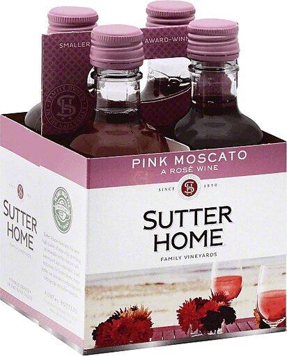 Sutter Home Pink Moscato 4PK