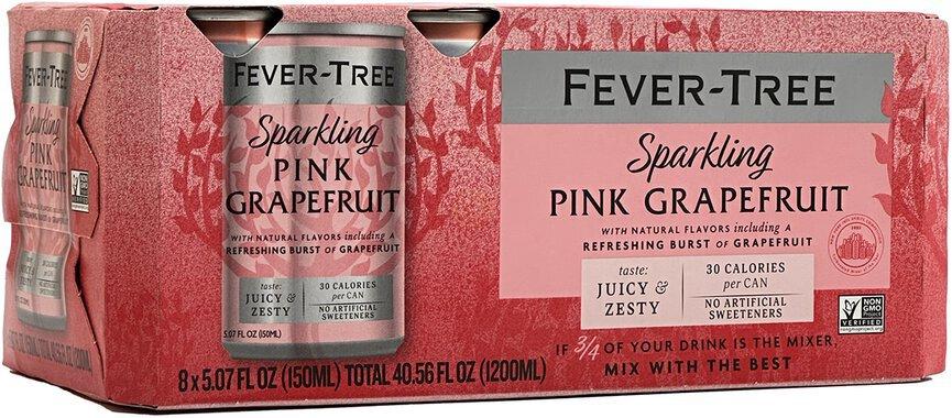Fever Tree Sparkling Pink Grapefruit 8PK