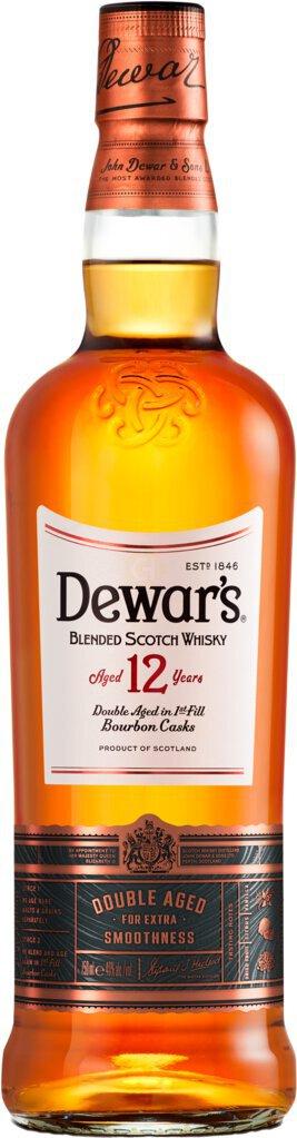 Dewar’s 12 Year Old Blended Scotch Whisky 750mL