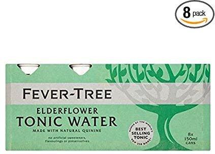 Fever Tree Elderflower Tonic Water 8PK