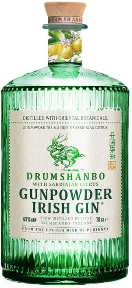 Drumshanbo Gunpowder Sardinian Citrus Irish Gin 750mL