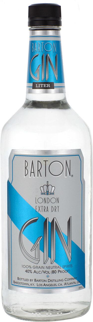 Barton London Extra Dry Gin 750mL