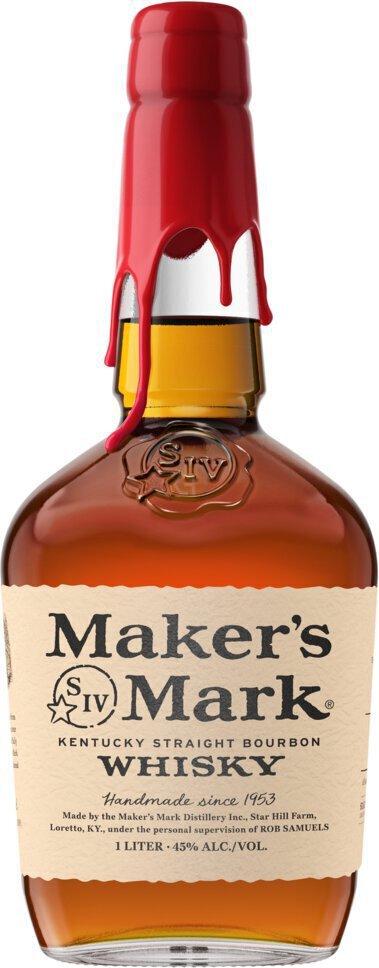Maker's Mark Bourbon Whisky 1L