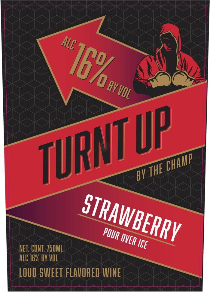 Turnt Up Strawberry 750mL