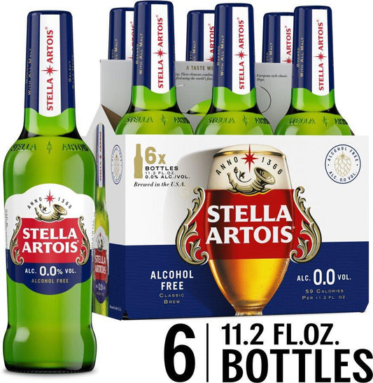 Stella Artois 0.0 Non-Alcoholic Beer