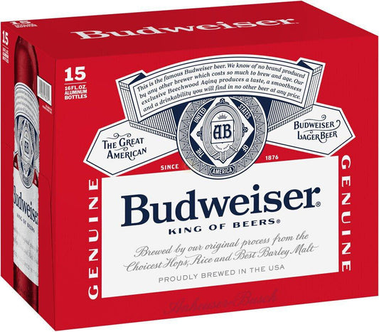 Budweiser 15PK 16Oz