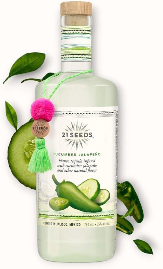 Seeds Cucumber Jalapeno Tequila