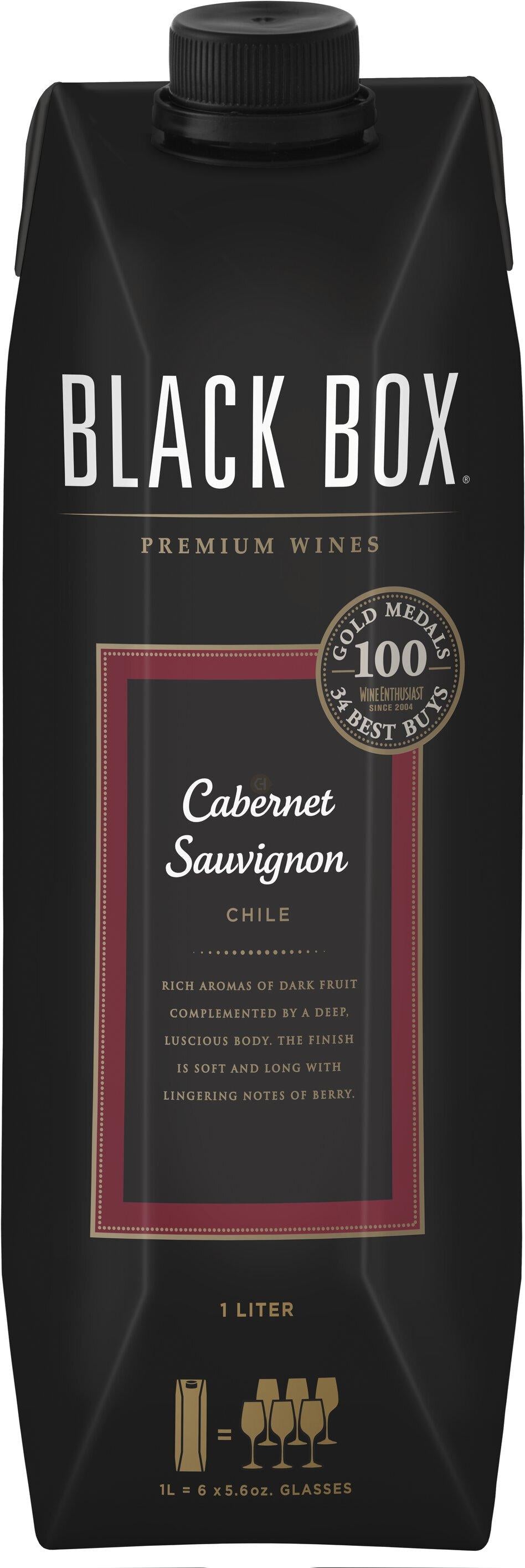Black Box Cabernet Sauvignon Red Wine Box 1L