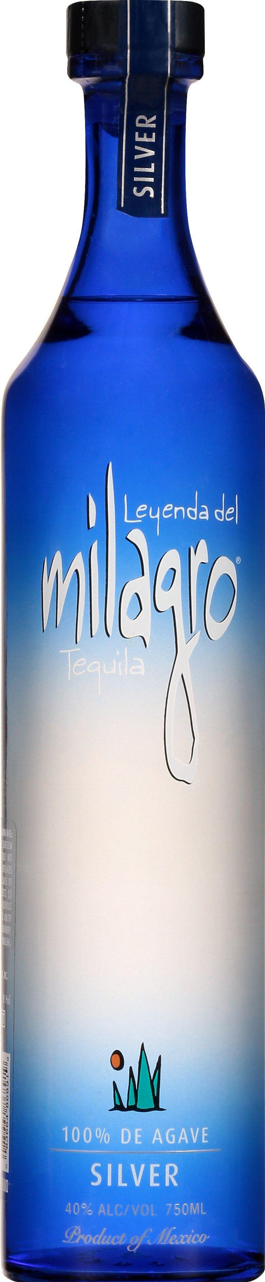 Milagro Silver Tequila 750mL