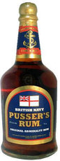 Pusser's British Navy Rum Blue Label 750mL
