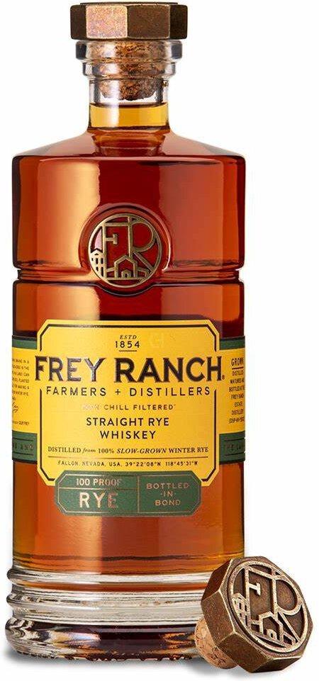 Frey Ranch Straight Rye Whiskey 750mL