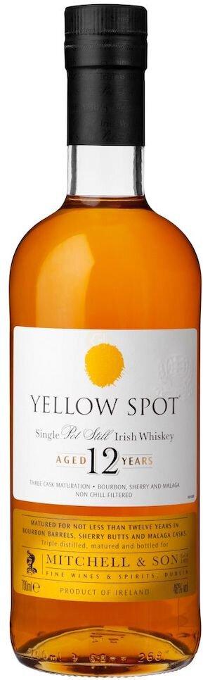 Mitchell & Son Yellow Spot 12 Year Old Single Pot Still Irish Whiskey 750mL