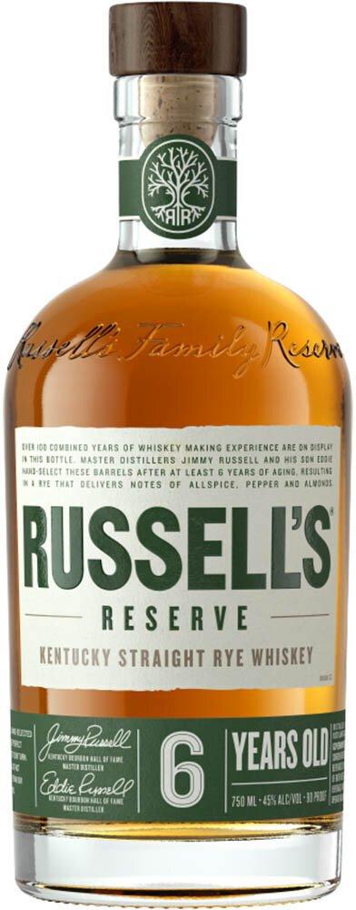 Russell's Reserve 6 Year Old Rye 750mL