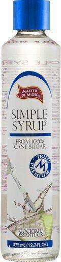 Master Of Mixes Cocktail Essentials Simple Syrup 375mL