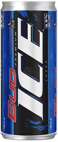 Bud Ice Lager 6PK 16Oz