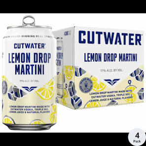 Cutwater Lemon Drop Martini 4Pk