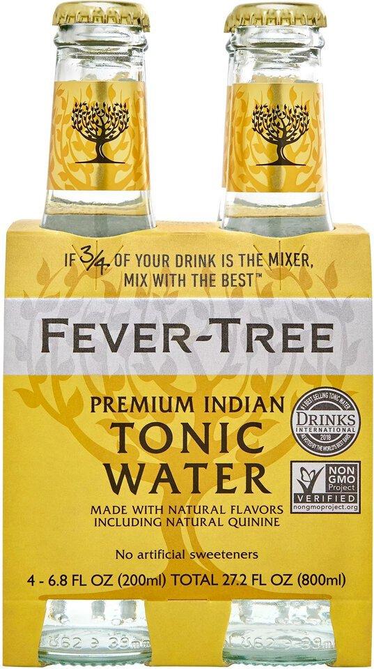 Fever Tree Indian Tonic Water Bottles 4PK