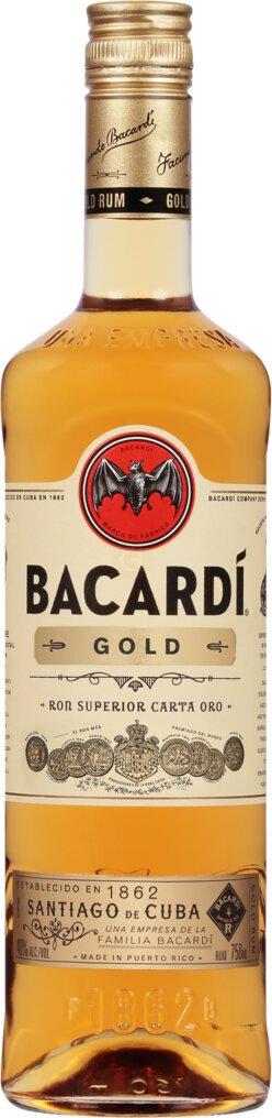 BACARDI Gold Rum 750mL