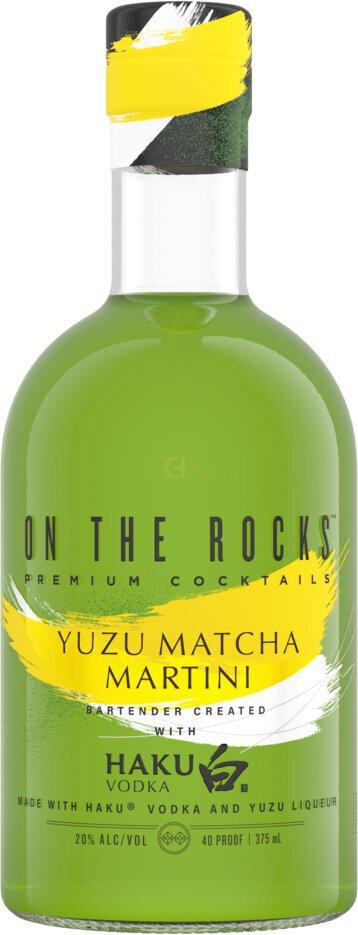 On The Rocks Yuzu Matcha Martini