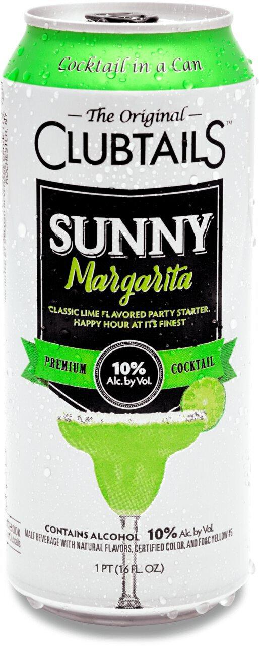 Clubtails Sunny Margarita 16Oz Can