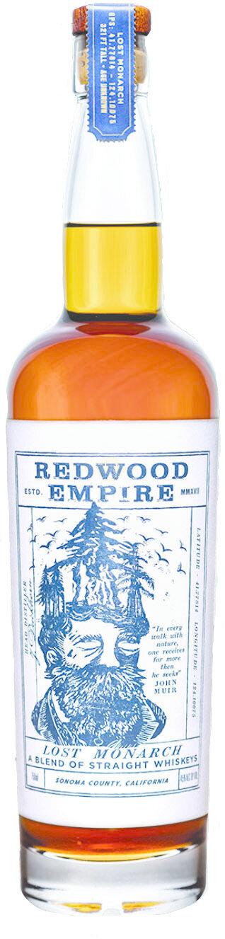 Redwood Empire Lost Monarch Straight Whiskey 750mL