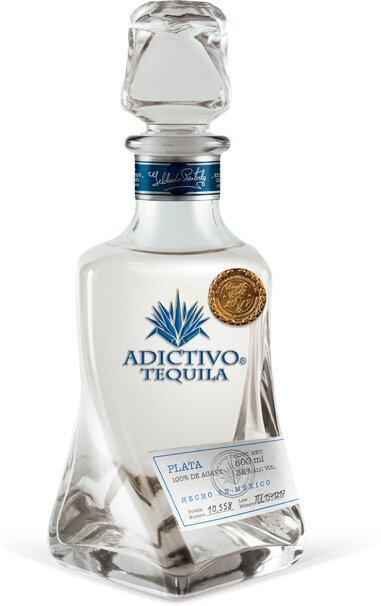 Adictivo Tequila plata 750mL
