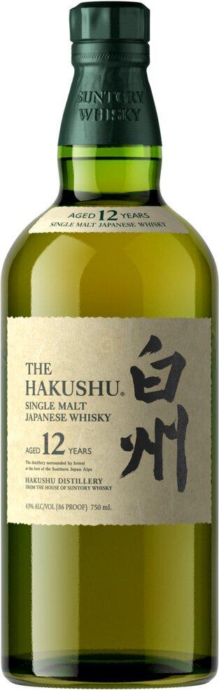 Hakushu 12 Year Old Single Malt Japanese Whisky