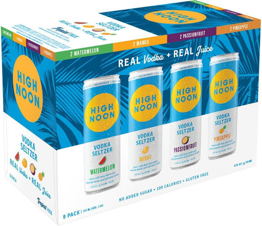 High Noon Tropical Pack Vodka Hard Seltzer Variety Pack 8