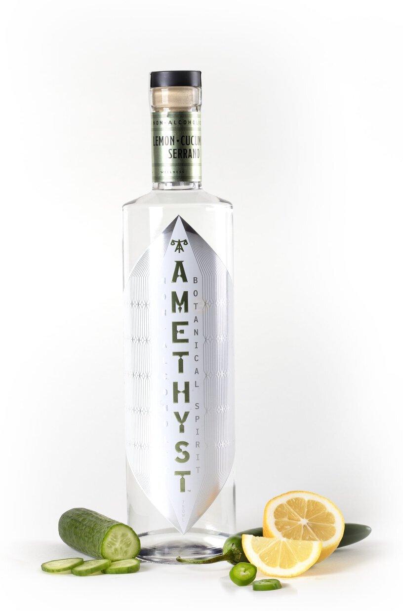 Amethyst Lemon Cucumber Serrano Non Alcoholic